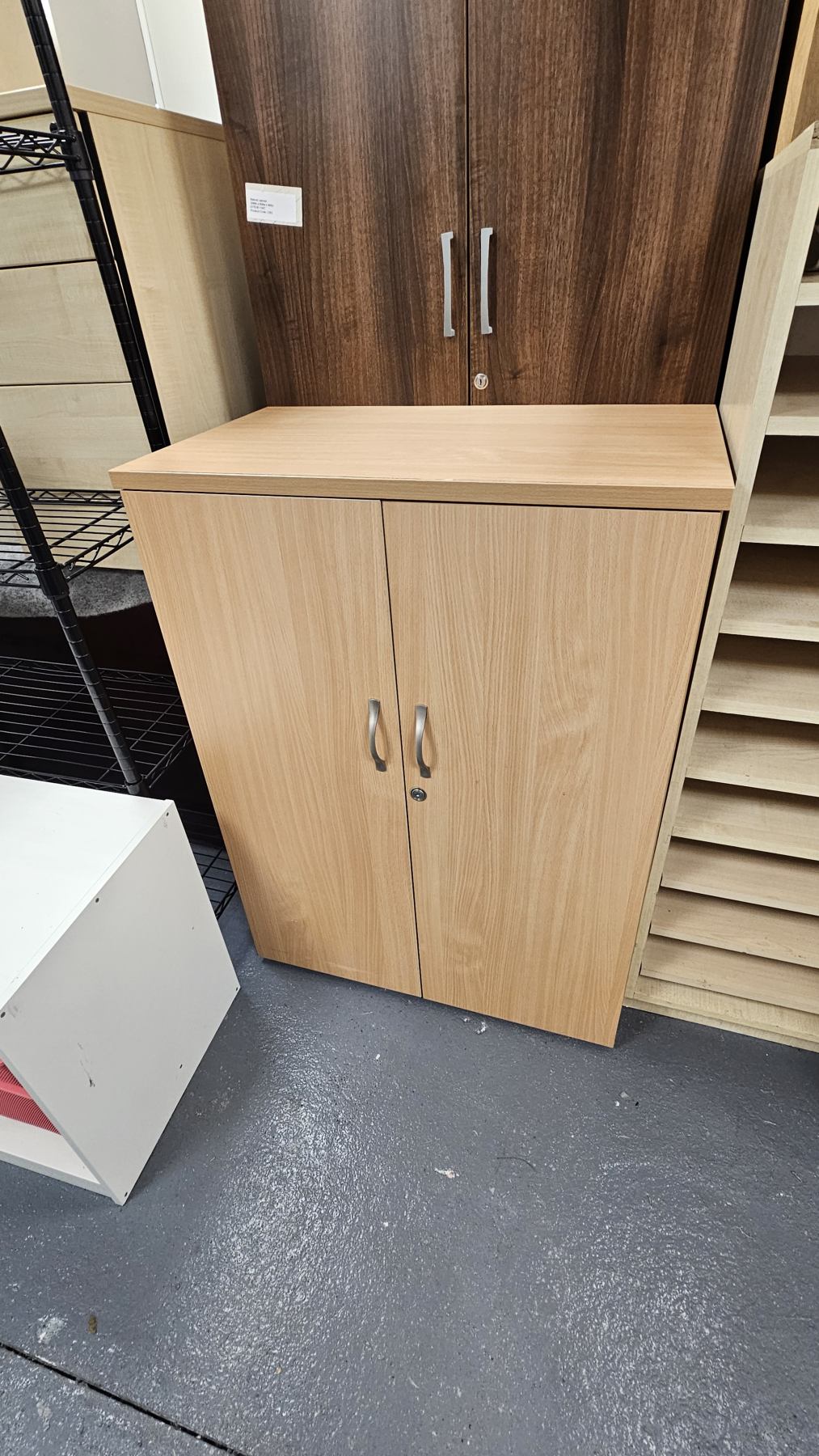 Beech cabinet 1090h x 800w x 470d