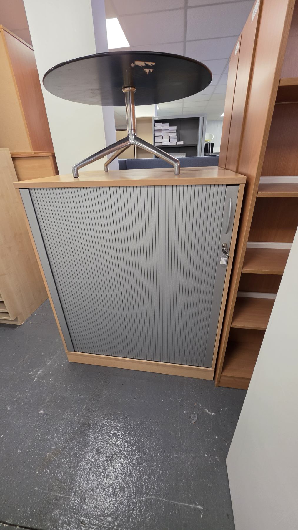 Beech tambour 1200h x 1000w x 430d
