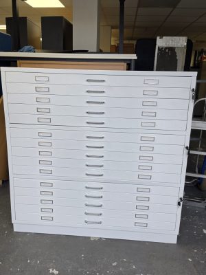15 drawer plan chest 1400h x 1400w x 970d