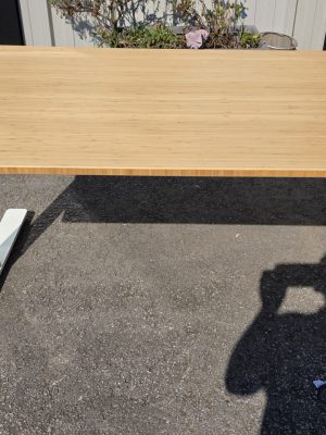 1400x800 bamboo electric desk