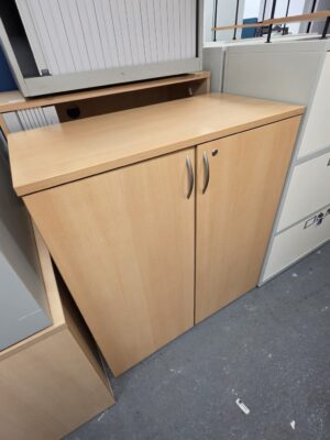 Beech cabinet 1100h x 1000w x 510d