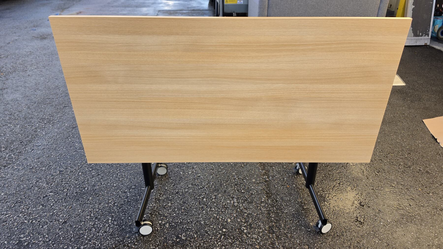 1500×750 walnut folding table